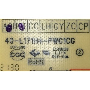 FUENTE PARA TV TCL / NUMERO DE PARTE 08-L171WD2-PW200AE / 40-L171H4-PWC1CG / 3021035 / 20210903 / DISPLAY HV650QUB-F70 / MODELOS 65S446 / 65S423 / 65S425LABA / 65S425LBBA / 65S425TABA / 65S421 / 65S425TBBA / 65S425TMBA